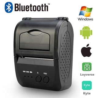 Pocket Mini Bluetooth impresora térmica 58 mm Pos recibo portátil Ticket impresora inalámbrica Bill máquina para Android iOS Windows
