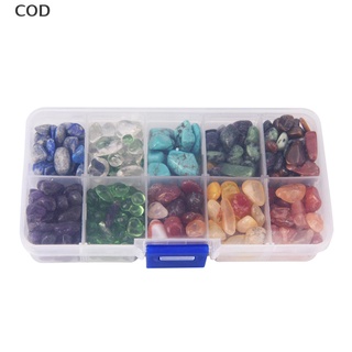 [cod] diez tipos de piedra de cuarzo natural de cristal mini/chips de roca energía/todo caliente