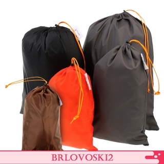 [Brlovoski2] 5 piezas/Mochila Para acampar al aire libre/viaje/equipaje/ropa/zapatos (4)