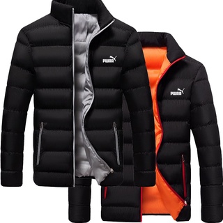 Los hombres de invierno nuevo punto abajo chaqueta acolchada chaqueta marea marca multicolor personalidad impresión deportes caliente chaqueta