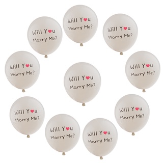 [nuevas llegadas] 10pcs will you marry me ballon red heart proponer boda matrimonio decoración