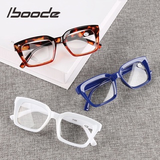 iboode 2020 nuevas gafas de lectura cuadradas hombres mujeres presbicia gafas dioptrías +1.0 1.25 1.5 1.75 2 2.25 2.5 2.75 3 3.5