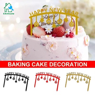 Happy Mew - decoración de tartas acrílicas festivas para fiestas