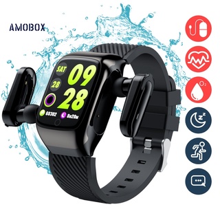 S300 2 En 1 Bluetooth compatible Con Auriculares Smart Watch Monitor De Frecuencia Cardíaca Pulsera Deportiva