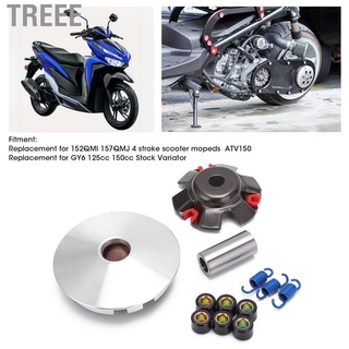 Treee Racing - juego de variadores de aleación de acero para 152QMI 157QMJ, 4 tiempos, Scooter, motocicletas ATV150 (6)