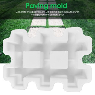 [aleación]molde de carretera de piedra de jardín pavimentación de cemento ladrillo hormigón molde diy camino maker