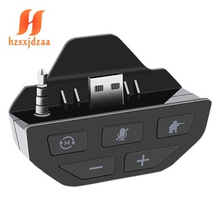 adaptador de auriculares estéreo para xbox one controlador de audio micrófono convertidor