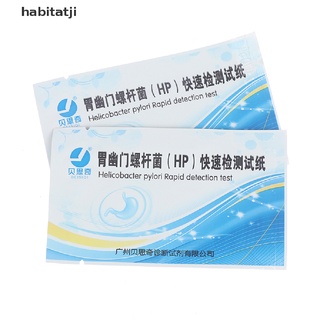 [habi] 2 piezas helicobacter pylori en prueba estomacal papel oral de examen sarro papel de prueba.