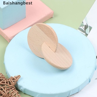 [bsb] montessori - discos de madera entrelazados juguetes mordedores para bebés [baishangbest]