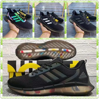 Dazzle color Kasut Adidas Alpha hombres zapatillas deportivas zapatillas de Running chameleon moda Casual zapatillas de correr