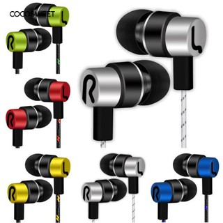 COCOSWEET auriculares universales 3.5mm In-Ear estéreo auriculares con micrófono para teléfono móvil