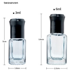 [twoseven] portátil rollo en botella de vidrio vacía fragancia perfume botella de aceite esencial [twoseven] (9)