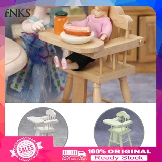 Único taburete de simulación miniatura accesorios casa de muñecas silla alta versátil para 1/12 casa de muñecas