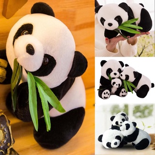 Os regalo De navidad cumpleaños juguete suave tela niños bebé arrodillado Sentado oso lindos animales De peluche Panda De peluche (4)