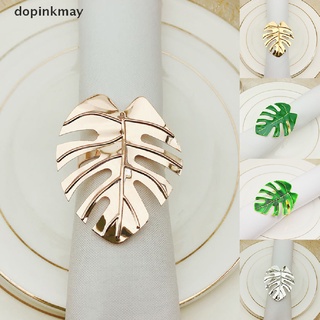 dopinkmay servilleta anillos hojas servilletas soportes anillo hebilla boda fiesta cena mesa dec co