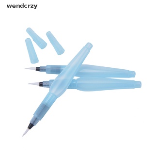 wendcrzy - pincel de agua (3 unidades, herramienta para manualidades, acuarela, caligrafía, tinta co) (5)
