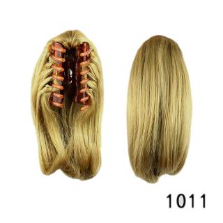 clip de las mujeres cola de caballo en extensión de pelo en la garra pieza en el pelo recto n0o7 j5q8