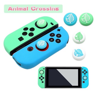 Animal Crossing - funda de silicona para Nintendo Switch Joy-con con tapas de hoja ☆Shbarbie