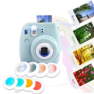 Nearbuy - juego de filtros Flash para cámara instantánea de 4 colores para Fujifilm Instax Mini 7S/8/8+/9 (3)