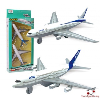 [TY0906 Modelo Airbus Boeing 747 modelo de avión avión modelo Diecast modelo