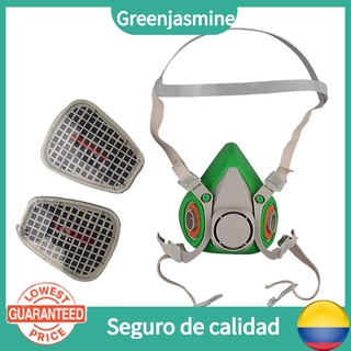máscara de gas respirador protector anti polvo industrial mine spray máscara duradera