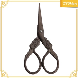 Vintage European Style Scissors Dragon Straight Scissors for Embroidery, Sewing, Arts, DIY Craft and Needlework