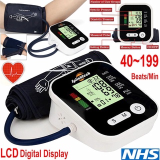 !auto digital brazo usb premium monitor de presión arterial lcd hogar dispositivo de prueba de frecuencia cardíaca medidor esfigmomanómetro (1)