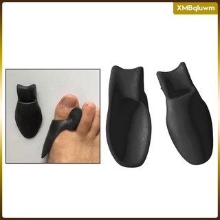 1 par separador del dedo del pie hallux valgus corrector del dedo del pie enderezador de fricción