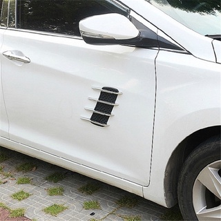 FENDER auto coche de entrada de aire flujo de ventilación guardabarros capucha lateral red de aire de la puerta decorativa (6)