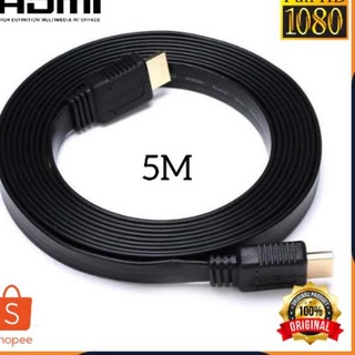 Más interfaz (COD) HDMI a HDMI versión plana 1.4 5M/HDMI macho a macho/Cable H