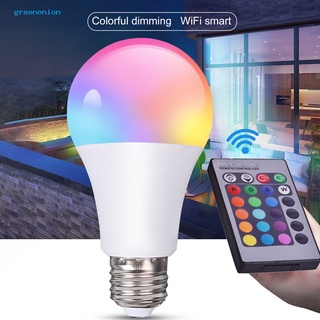 [❀Gree]220V LED Bulb RGB Color Multi-gear Adjustment Good Conductivity Color Changing Light Bulb for Party