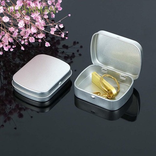 FLESHMAN Empty Cosmetic Bottles Metal Candy Box Storage Bottles 5/10PCS Cream Makeup Containers Box Jars Home Storage