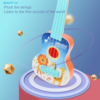de safe mini guitarra juguete fácil de usar mini niños guitarra juguete padre-hijo interacción para la educación temprana