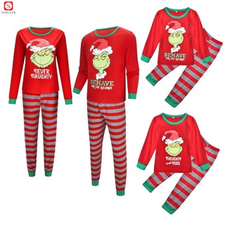 navidad familia mamá papá niños pijamas conjunto de navidad ropa de dormir ropa de dormir traje (3)