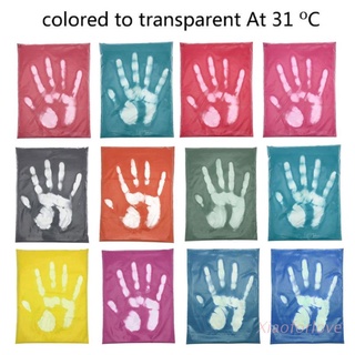 XIA 12 colores termocromático activado pigmento sensible al calor Kit de cambio de Color