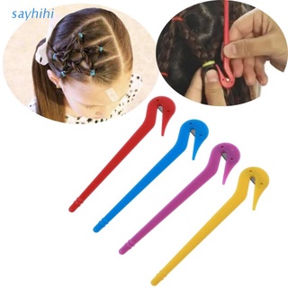 say 4 pzs bandas elásticas para el pelo removedor de púas de pony/cortar lazos de pelo/removedores de cola de caballo