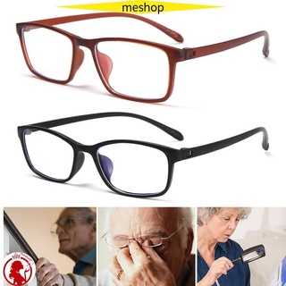 Me lentes de lectura para hombre y mujer/lentes ligeros de protección de la luz azul/presbicia/lentes de visión/cuidado de la visión TR90/lentes Retro transparentes/ultraligero lupa +0.00~+4.0 gafas dioptrías/Multicolor