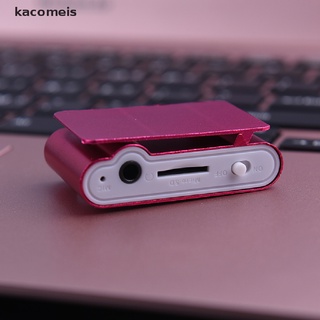 [kacomeis] mini reproductor mp3 digital usb portátil con pantalla lcd compatible con tarjeta micro sd tf de 32 gb gyjx