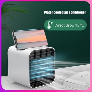 Ventilador de refrigeración refrigerado por agua pequeño portátil silencioso enfriamiento hogar Mini ventilador aire acondicionado ventilador