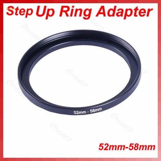 insun - adaptador de anillo de lente de metal de 52 mm-58 mm, 52-58 mm, 52 a 58 pasos