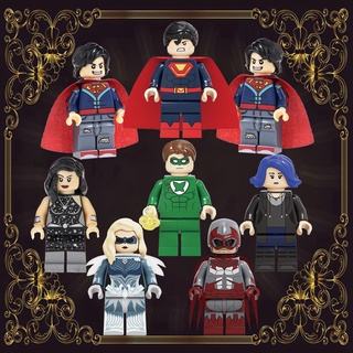 compatible con legoing marvel minifigures superboy bloques de construcción ladrillos juguetes para niños