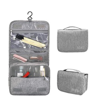 Impermeable colgante de viaje bolsa de tocador Kit de tocador para hombres y mujeres ortable bolsa plegable de viaje maquillaje bolsa de ducha
