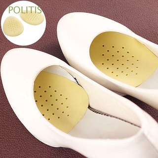 POLITIS Breathable Heel Pad Half Size Forefoot Mat Insert Insole High Heels Honeycomb Non Slip Soft Pain Relief Protector Shoes Cushion