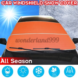 1 pieza de parabrisas delantero del coche cubierta de nieve de invierno hielo escarcha Protector parasol Protector UV escudo bebé gatear alfombrilla de dormir 190x90cm