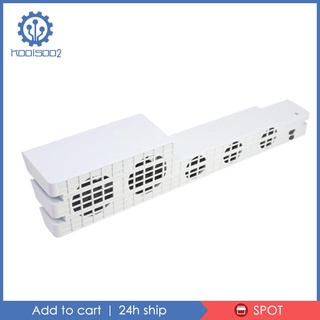 [KOO2-11-] Ventilador Externo Portátil USB 5 Ventiladores Turbo De Refrigeración Para PS4 Pro