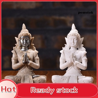 Estatua de buda hindú estatuilla escultura modelo miniatura decoración del hogar