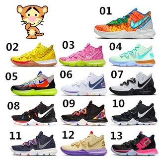 13 colores Nike Kyrie 5 Owen 5 bob esponja nombre conjunto piña casa zapatos de baloncesto alta parte superior zapatos deportivos