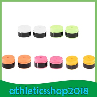 [Athleticsshop2018] Pack 2 sobregrip de tenis, cinta de agarre de mango de raqueta, para agarre de raqueta, Paddle de pepinillo, raqueta de Squash - elija (9)