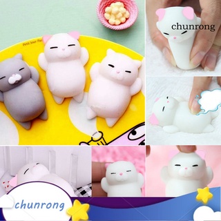 Chunrong suave gato estilo Squishy curativo exprimir alivio del estrés niño adulto juguete decoración