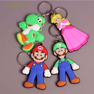 Landen muñeca para niños Mario accesorios de coche bolsa colgante Louis brothers Super Mario llavero
